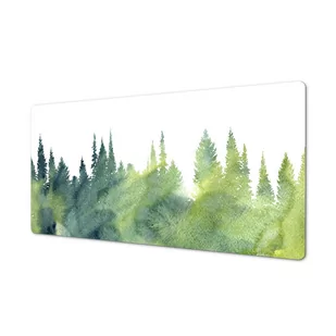 Mata łatwa w czyszczeniu modna Malowany las lato, ArtprintCave - Podkładki na biurko - miniaturka - grafika 1