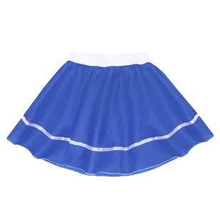 SPÓDNICZKA NIEBIESKA XS - Sukienki i spódniczki dla dziewczynek - miniaturka - grafika 1