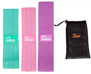 Zestaw taśm Hip Band mini z materiału 3 szt - Gumy, taśmy, ekspandery - miniaturka - grafika 1
