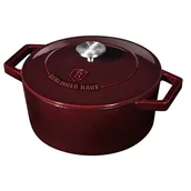 Garnki - Berlinger Haus EMALIOWANY GARNEK ŻELIWNY 24cm BH-6497 BH-6497 - miniaturka - grafika 1