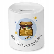 Skarbonki - Dla Wojewody Skarbonka na Urodziny na Prezent z Nadrukiem ze Zdjęciem + Opakowanie na prezent (wzór 02) - miniaturka - grafika 1