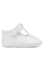 Buty dla dziewczynek - Mayoral Półbuty 9893 Biały - miniaturka - grafika 1
