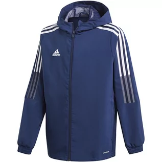 Odzież sportowa dziecięca - Kurtka piłkarska dla dzieci adidas Tiro 21 Windbreaker - grafika 1