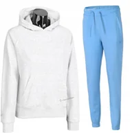 Spodnie sportowe damskie - 4F DAMSKI DRES BAWEĹNA KOMPLET BLUZA SPODNIE / rozm S - miniaturka - grafika 1