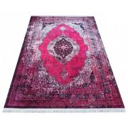 Dywany - Różowy prostokątny dywan w stylu vintage - Madix - miniaturka - grafika 1