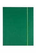 Teczki i skoroszyty - Teczka z gumką A4 Kreativ zielona 1szt GRAND - miniaturka - grafika 1