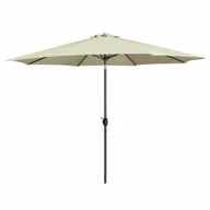 Parasole ogrodowe - Marbueno Parasol Acero 8 Varillas D270 cm Poliester Beż Ogród, Basen, Taras 10483 D1400818 - miniaturka - grafika 1