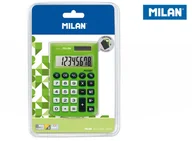 Przybory szkolne - MILAN Kalkulator kieszonkowy touch z satynową matową powłoką w dotyku jak gumka na blistrze - miniaturka - grafika 1