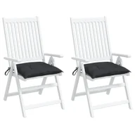 Poduszki ogrodowe - Poduszki na palety, 2 szt., czarne, 50x50x7 cm, tkanina Oxford - miniaturka - grafika 1