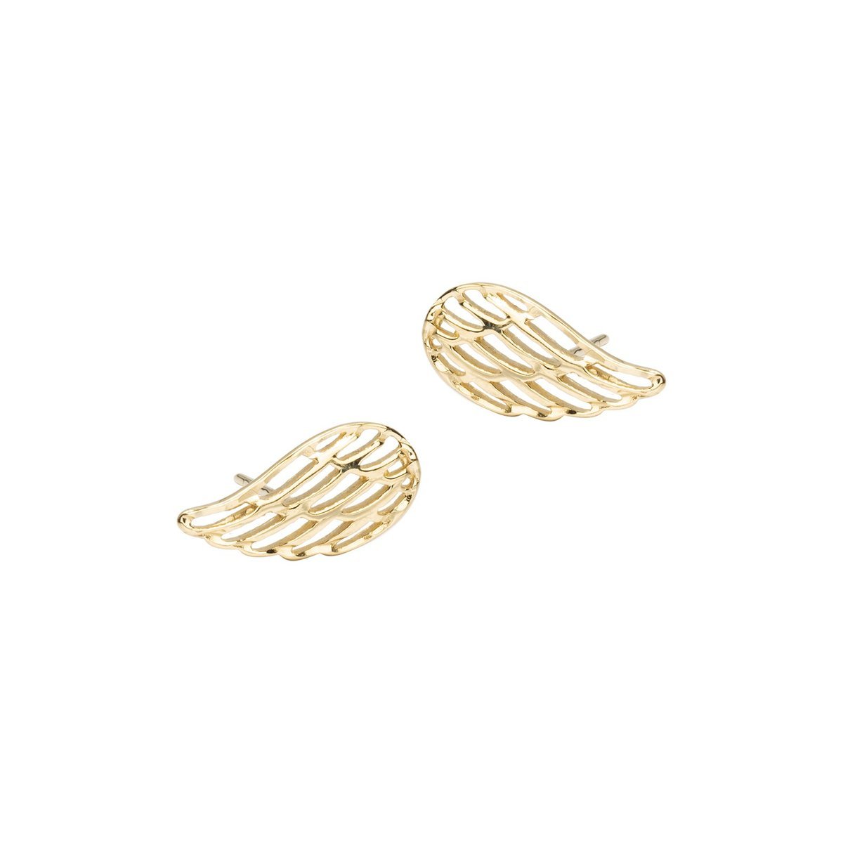 Złote kolczyki 585 Skrzydła Anioła