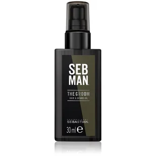 Sebastian Seb Man Olejek Do Włosów I Brody 30ML - Kosmetyki i akcesoria do pielęgnacji brody - miniaturka - grafika 1