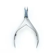 Akcesoria do paznokci - Cążki Do Skórek Lexwo Srebrne Stal 103 3 MM - miniaturka - grafika 1