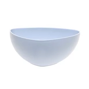 Salaterka trójkątna Lena 1,6 l MAGNOLIA niebieska - Miski i półmiski - miniaturka - grafika 1