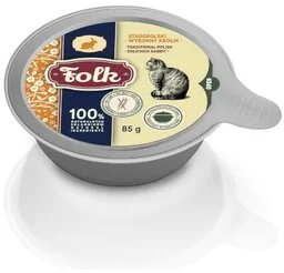 Folk karma mokra dla kota staropolski wyborny królik 85g - Mokra karma dla kotów - miniaturka - grafika 1