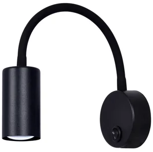 Kinkiet z elastycznym ramieniem i włącznikiem K-4764 z serii SET  - Lampy ścienne - miniaturka - grafika 1
