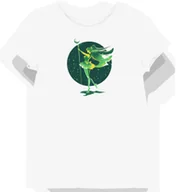 Koszulki i topy damskie - Koszulka damska biała z motywem różdżki i anime S - miniaturka - grafika 1