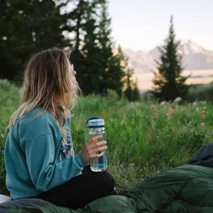 Butelka na wodę / bidon HydraPak RECON™ 750 ml - clear / iris & violet - Plecaki - miniaturka - grafika 2