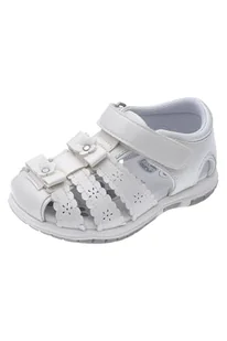 Chicco Sandały na rzep, 28 EU, biała, 28 EU - Moda i Uroda OUTLET - miniaturka - grafika 1