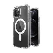 Etui i futerały do telefonów - Speck Presidio Perfect-Clear + MagSafe – Etui iPhone 12 / iPhone 12 Pro z powłoką MICROBAN (Clear) - miniaturka - grafika 1