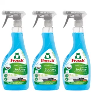 Frosch Środek czyszczący do kuchni sodowy Zestaw 3 x 500 ml - Środki do kuchni i łazienki - miniaturka - grafika 1