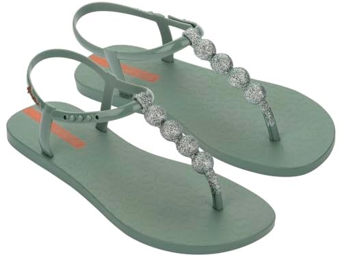 IPANEMA Class Easy ON Glow Fem, japonki damskie, rozmiar 40 EU, Zielony, 40 EU