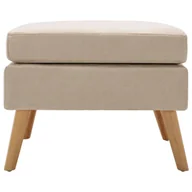 Pufy i podnóżki - Kremowa pufa siedzisko do przedpokoju - Swees - miniaturka - grafika 1