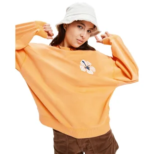 Bluza z okrągłym dekoltem dla Kobiety LINEUP Pomarańczowy - Bluzy damskie - miniaturka - grafika 1