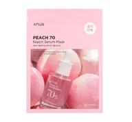 Maseczki do twarzy - Anua Peach 70 rozjaśniająco-ujędrniająca maska w płachcie 25g - miniaturka - grafika 1