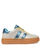 Buty dla dziewczynek - Primigi Sneakersy 7926055 M Srebrny - miniaturka - grafika 1
