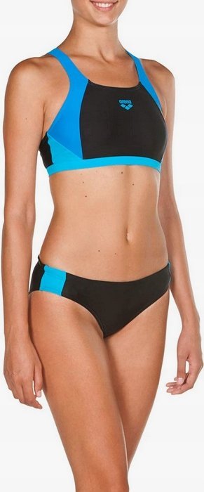 Strój Kąpielowy Dwuczęściowy Arena Ren Czarny R. 36 S