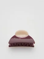 Ozdoby do włosów - Reserved - Klamra do włosów - bordowy - miniaturka - grafika 1