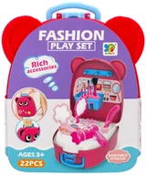 Zabawy w naśladowanie dorosłych - Zestaw piękności plecak MEGA CREATIVE 483104 - miniaturka - grafika 1