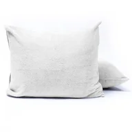 Poszewki na poduszki - 60x70 TEDDY 2pack białe mikrofibra poszewki na poduszkę - miniaturka - grafika 1