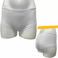Bielizna sportowa damska - SILUET bokserki hot pants - damskie .XL .biały - miniaturka - grafika 1