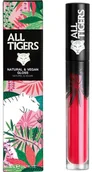 Błyszczyki do ust - All Tigers Natural &amp; Vegan Gloss 801 Live With Passion 8 ml (3701243208013) - miniaturka - grafika 1
