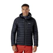 Kurtki męskie - Męska kurtka puchowa Rab Microlight Alpine Jacket black - M - miniaturka - grafika 1