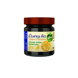 Czarny Bez Z Sokiem Cytrynowym 225 Ml 4Tea - Kawa - miniaturka - grafika 1