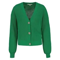 Swetry damskie - Garcia Damski kardigan z dzianiny, Jolly Green, M - miniaturka - grafika 1