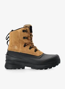 Buty męskie zimowe The North Face Chilkat V Lace WP - brown/black - Buty zimowe męskie - miniaturka - grafika 1