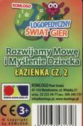 Gry karciane - Komlogo Komlogo, karty logopedyczne, Rozwijamy mowę i myślenie dziecka, Łazienka część 2 - miniaturka - grafika 1