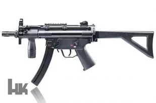 Wiatrówka - Replika Pistoletu Maszynowego H&K MP5 Blow-Back na Śruty BB/BBs 4,46mm (napęd Co2). - Wiatrówki karabinki - miniaturka - grafika 1