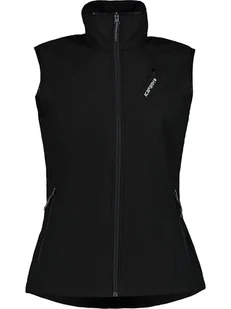 Icepeak Kamizelka softshellowa "Brush" w kolorze czarnym - Kamizelki damskie - miniaturka - grafika 1