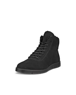 ECCO Damskie botki Bella, czarne/czarne, 4 UK, Czarny, 37 EU - Botki damskie - miniaturka - grafika 1
