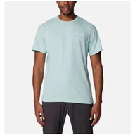 Koszulki sportowe męskie - Koszulka męska Columbia Thistletown Hills™ Short Sleeve Rozmiar: L / Kolor: jasnoniebieski - miniaturka - grafika 1