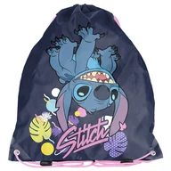 Worki na buty - PASO Worek Na Buty Sportowy Gimnastyczny Disney Stitch Granatowy - miniaturka - grafika 1