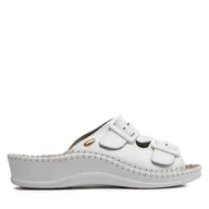 Klapki i japonki damskie - Klapki Scholl Weekend F20067 1065 360 Biały - miniaturka - grafika 1