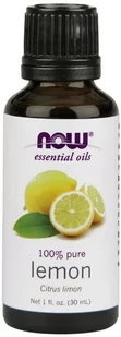 Now Foods 100% Olejek Cytrynowy (30 ml) - Aromaterapia - miniaturka - grafika 1