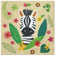 Dekoracje i nakrycia stołu na imprezę - Paw Serwetki Zebra 33 x 33 cm 20 szt. - miniaturka - grafika 1