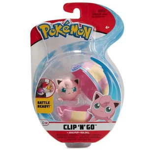 POKEMON Pokemon Figurka Jigglypuff Clip'N'Go Poke Ball 0000045049 - Figurki dla dzieci - miniaturka - grafika 1