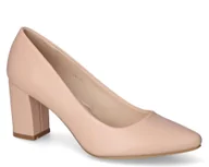 Półbuty damskie - Półbuty damskie Sergio Leone PB414 cielisty - miniaturka - grafika 1